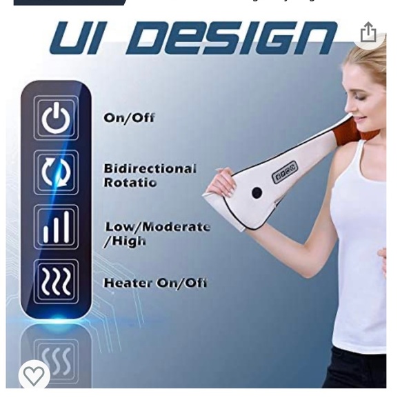 Magic Makers Shiatsu Neck &Back Massager - Picture 6 of 10